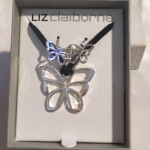 New-Liz Claiborne Butterfly Set